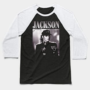 Janet Jackson Vintage King of Pop Baseball T-Shirt